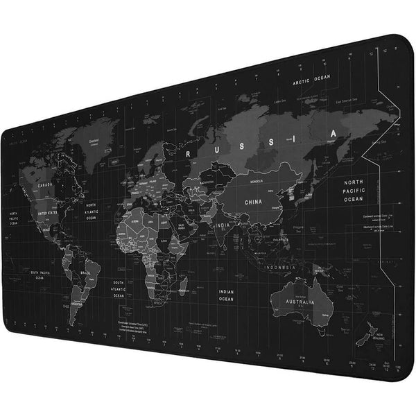 World Map Anti-Slip Extended Desk Mat Gaming Mouse Pad - SkinsLegend