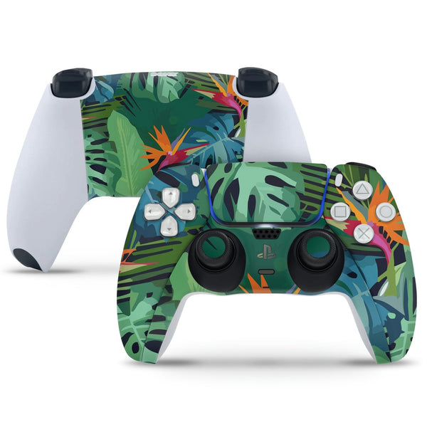 PS5 Controller Skin - Multi Leaves Painting Art