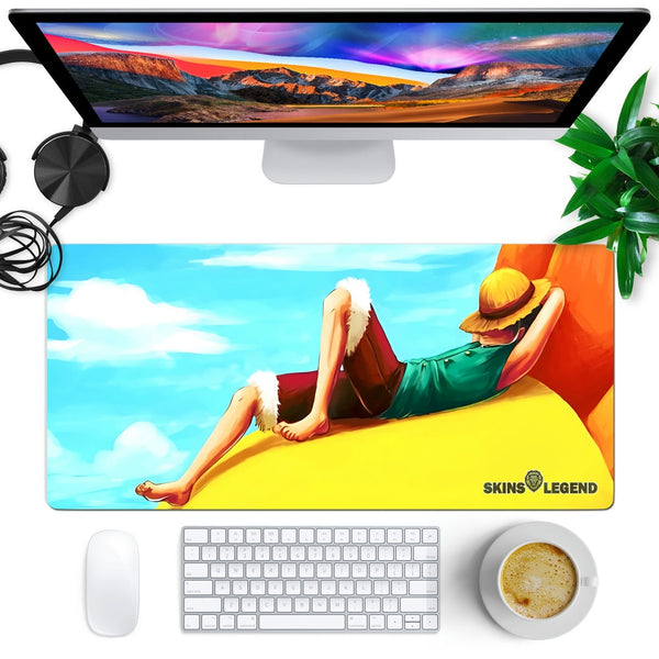 Anti-Slip Desk Mat Gaming Mouse Pad - One Piece Monkey D Luffy MDL20