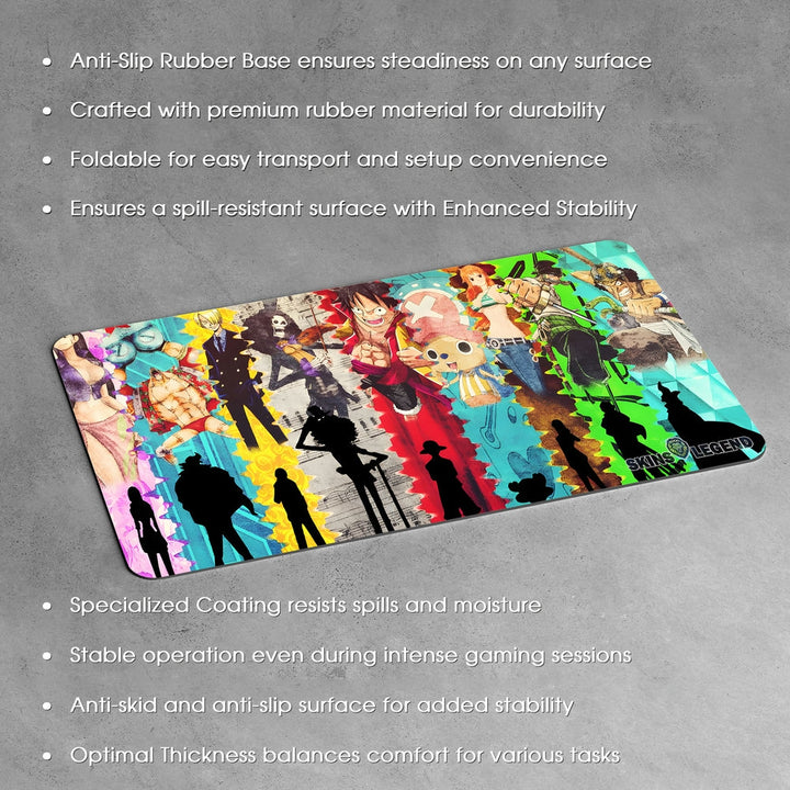 Anti-Slip Desk Mat Gaming Mouse Pad - One Piece OP27