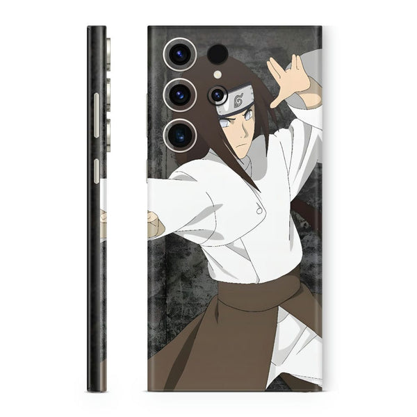 Mobile Skin Wrap - Anime Neji Hyuga Martial Arts Position