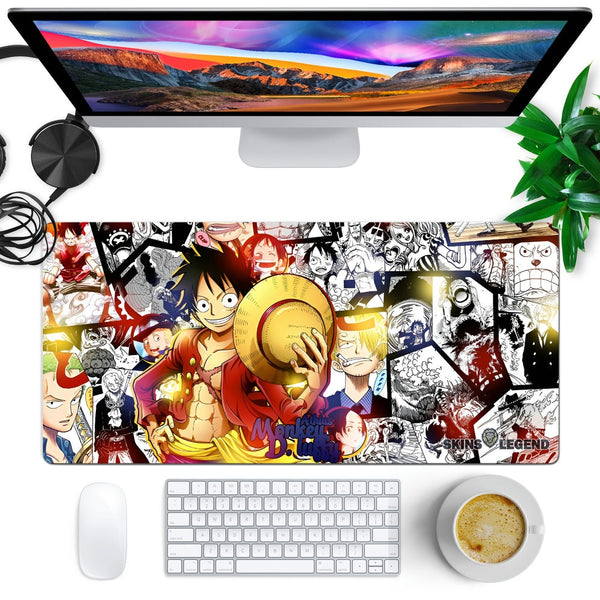Anti-Slip Desk Mat Gaming Mouse Pad - One Piece Monkey D Luffy MDL17