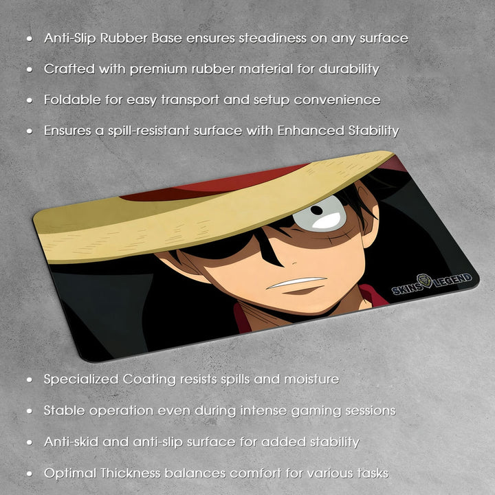 Anti-Slip Desk Mat Gaming Mouse Pad - One Piece Monkey D Luffy MDL02