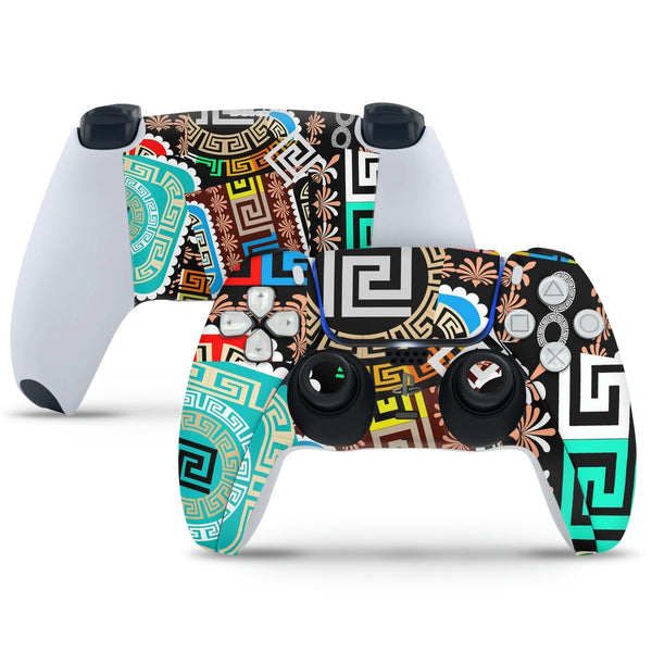 PS5 Controller Skin - Multicolour Mandala Art