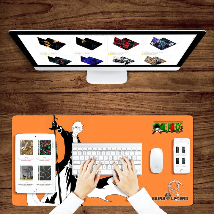 Anti-Slip Desk Mat Gaming Mouse Pad - One Piece Roronoa Zoro RZ16