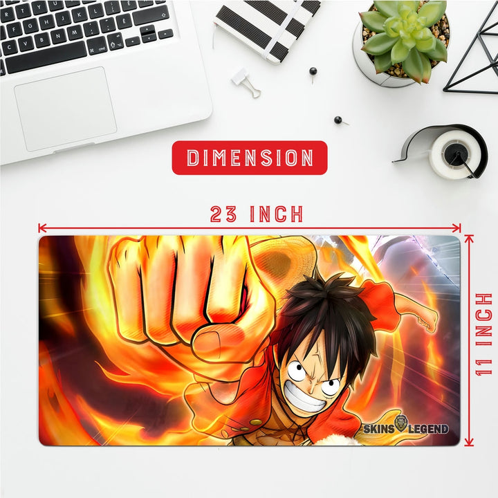Anti-Slip Desk Mat Gaming Mouse Pad - One Piece Monkey D Luffy MDL13
