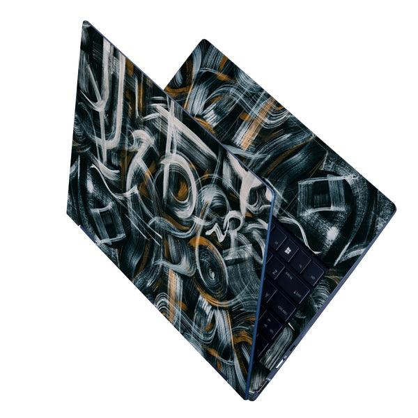 Laptop Skin - Abstract Background With Brush Strokes