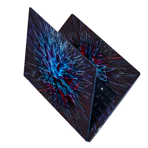 Laptop Skin - Spikes Abstract