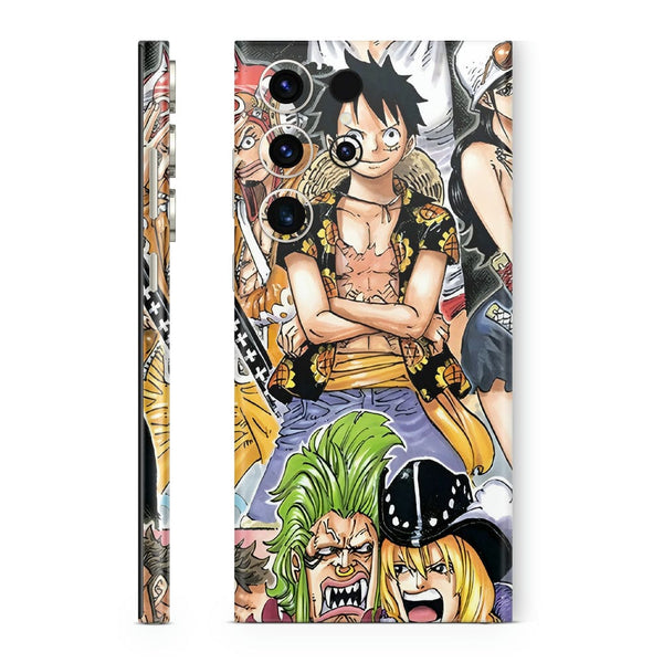 Mobile Skin Wrap - Anime One Piece Collage