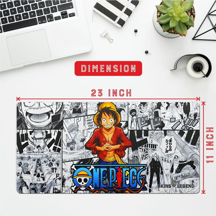 Anti-Slip Desk Mat Gaming Mouse Pad - One Piece Monkey D Luffy MDL36