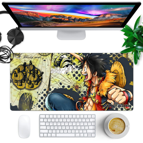 Anti-Slip Desk Mat Gaming Mouse Pad - One Piece Monkey D Luffy MDL06