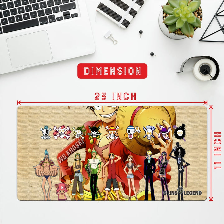 Anti-Slip Desk Mat Gaming Mouse Pad - One Piece OP42