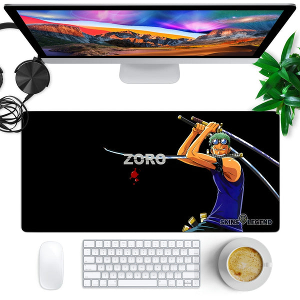 Anti-Slip Desk Mat Gaming Mouse Pad - One Piece Roronoa Zoro RZ02