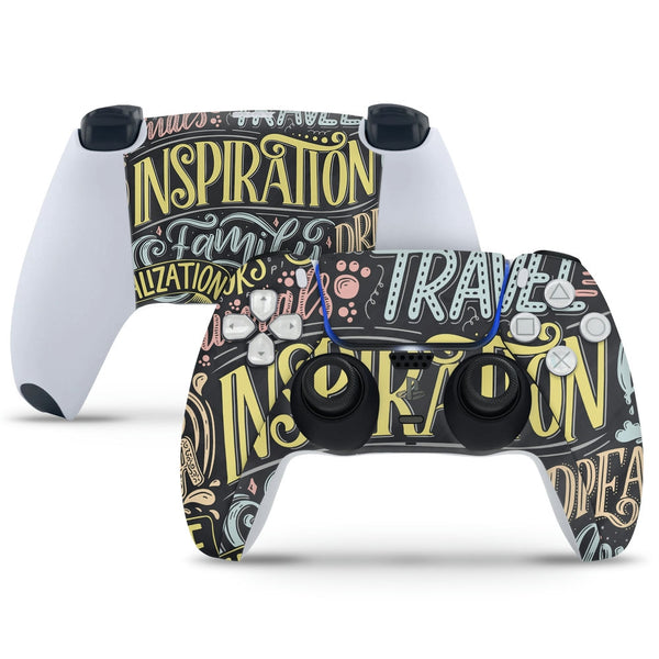 PS5 Controller Skin - Travel Inspiration Quotes