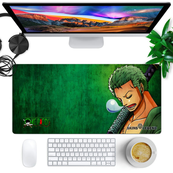 Anti-Slip Desk Mat Gaming Mouse Pad - One Piece Roronoa Zoro RZ13