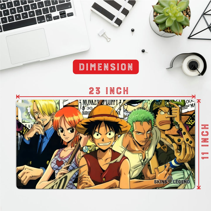 Anti-Slip Desk Mat Gaming Mouse Pad - One Piece OP32