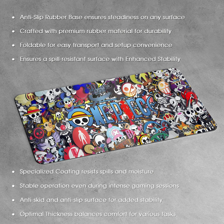 Anti-Slip Desk Mat Gaming Mouse Pad - One Piece OP40
