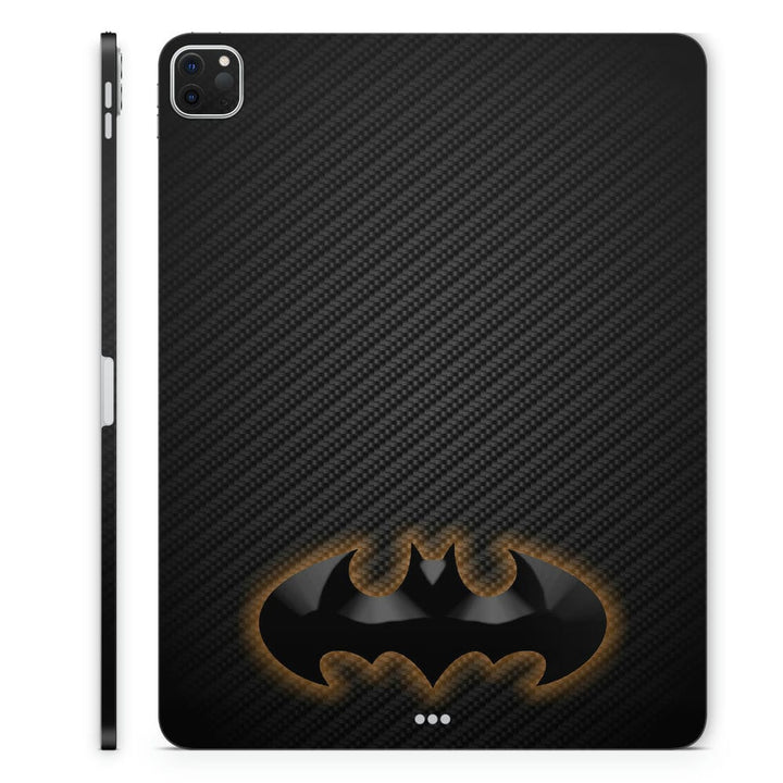 Tablet Skin Wrap - Batman Logo on Black Liner Back