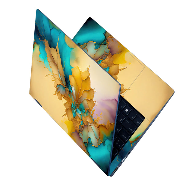 Laptop Skin - Abstract Art Painting in Alcohol