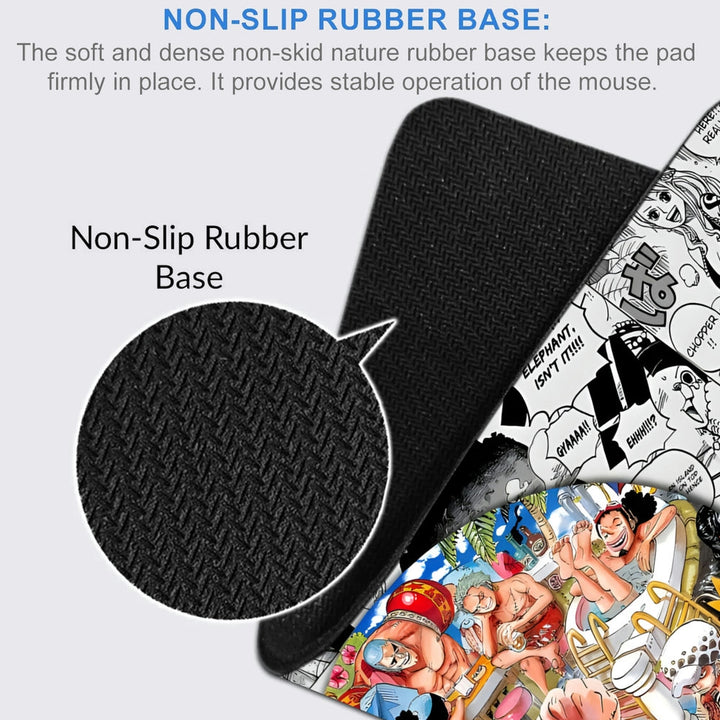 Anti-Slip Desk Mat Gaming Mouse Pad - One Piece OP39