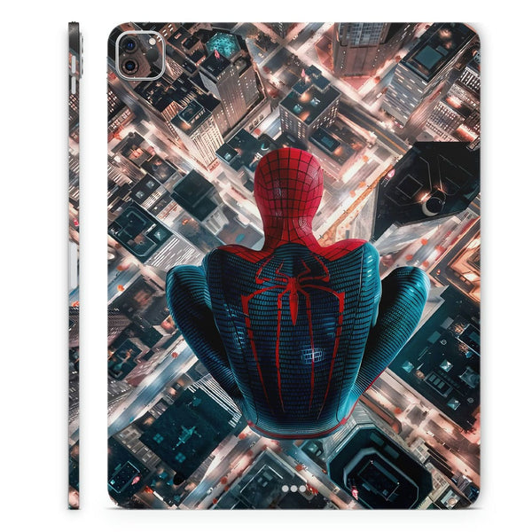 Tablet Skin Wrap - Spiderman City View Design