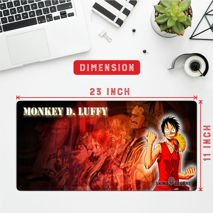 Anti-Slip Desk Mat Gaming Mouse Pad - One Piece Monkey D Luffy MDL07