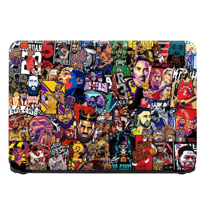 Laptop Skin - Basketball Sticker Bomb DS1
