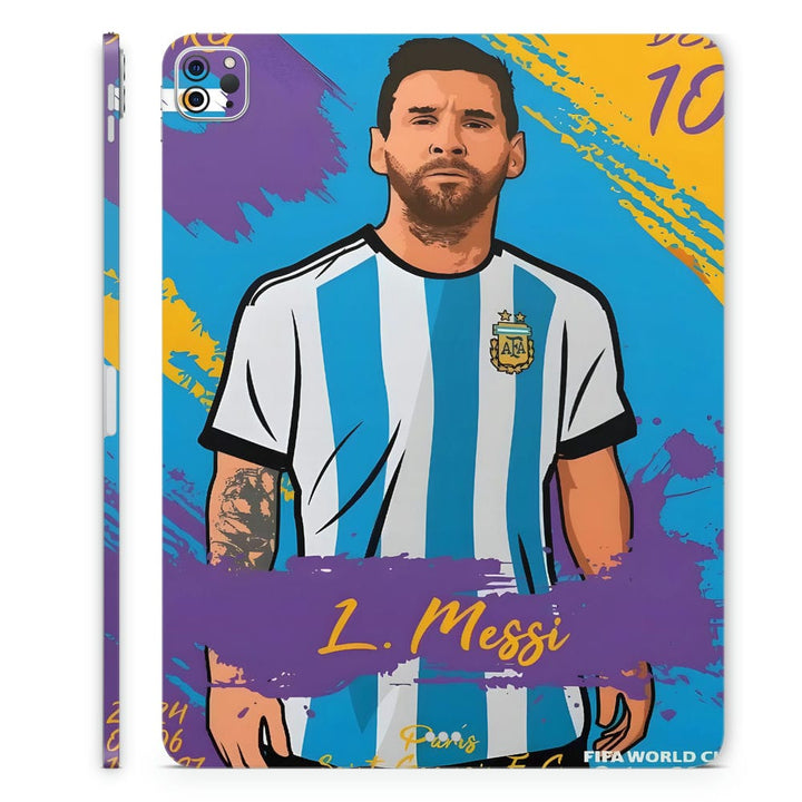 Tablet Skin Wrap - Messie Fifa 2022 Card Design