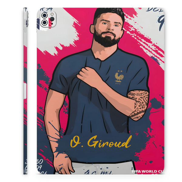 Tablet Skin Wrap - Giroud Fifa 2022 Card Design