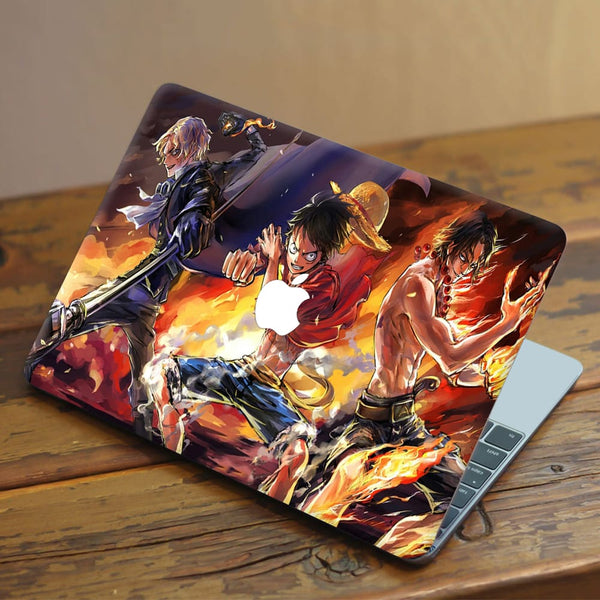 Laptop Skin for Apple MacBook - Luffy Ace Sabo