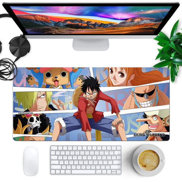Anti-Slip Desk Mat Gaming Mouse Pad - One Piece Monkey D Luffy MDL16