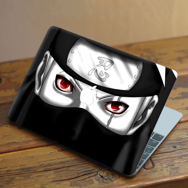 Laptop Skin for Apple MacBook - Anime Red Eyes Angry Kakashi