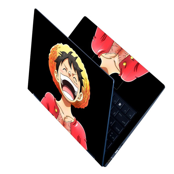 Laptop Skin - Anime Luffy Laughing