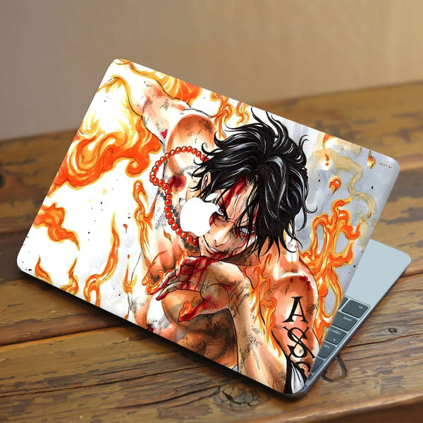 Laptop Skin for Apple MacBook - Fire Fist Ace One Piece