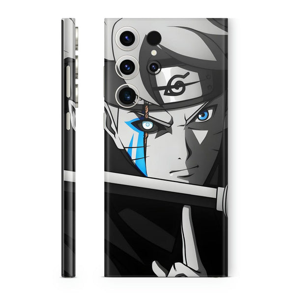 Mobile Skin Wrap - Anime Boruto Ninja Blue Eyes