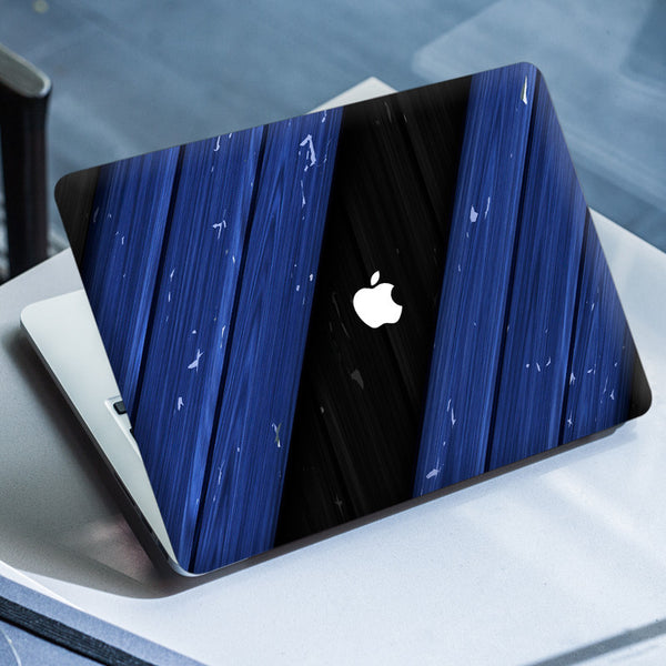 Laptop Skin for Apple MacBook - Abstract Blue World - SkinsLegend