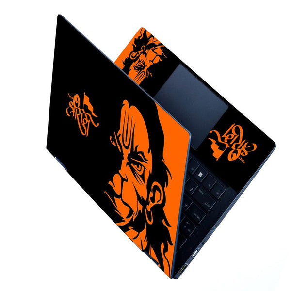 15.6 Inch Full Panel Laptop Skin - Angry Hanuman