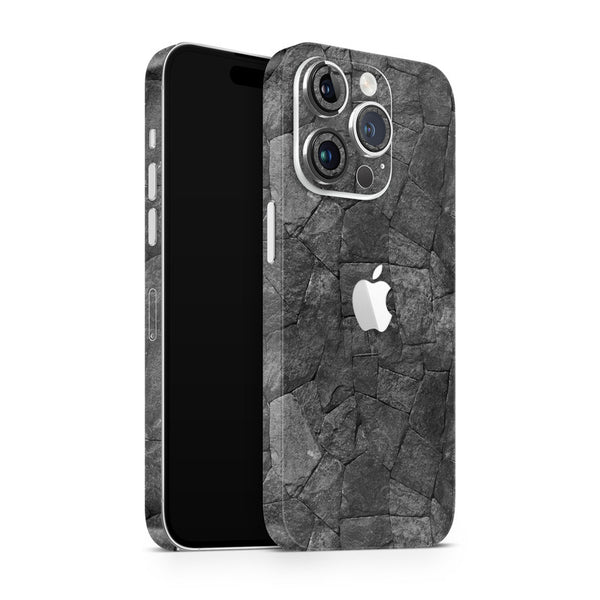 Apple iPhone Skin Wrap - Grey Wall - SkinsLegend