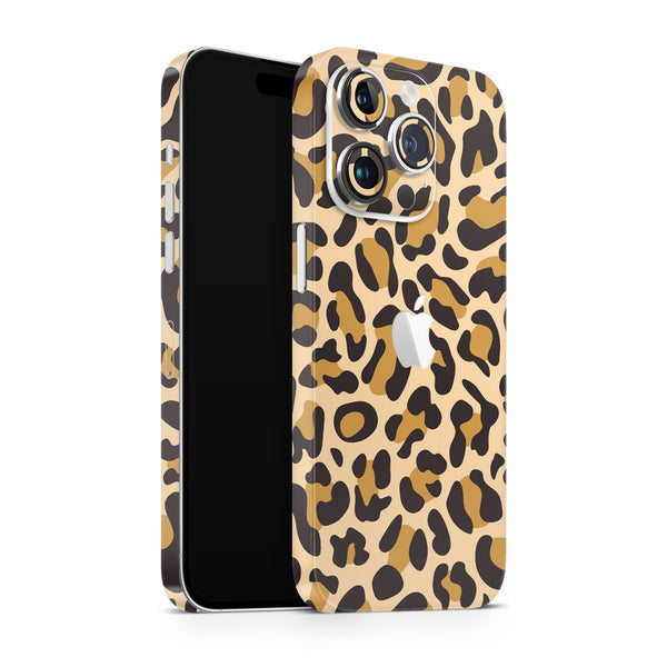 Apple iPhone Skin Wrap - Leopard Print Camouflage - SkinsLegend