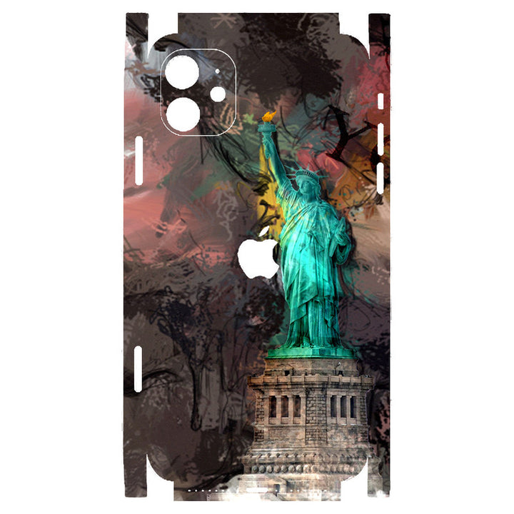 Apple iPhone Skin Wrap - Statue of Liberty Graffiti - SkinsLegend