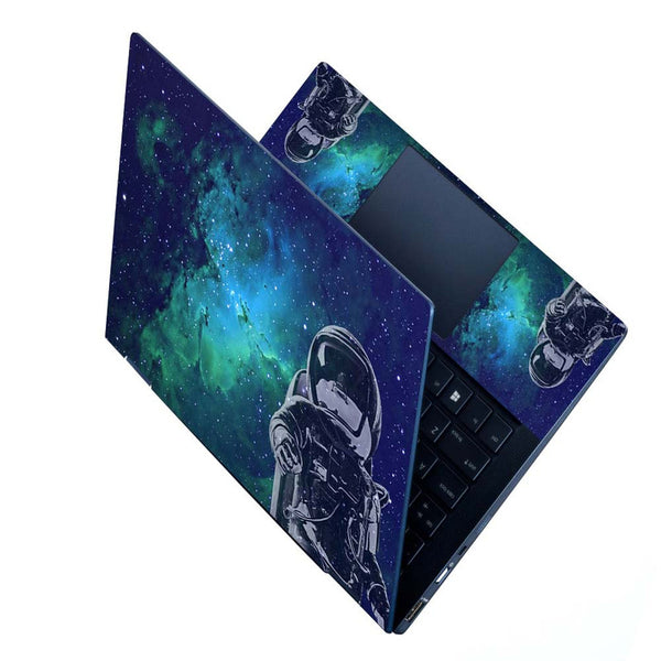 Full Panel Laptop Skin - Astronaut Blue Galaxy