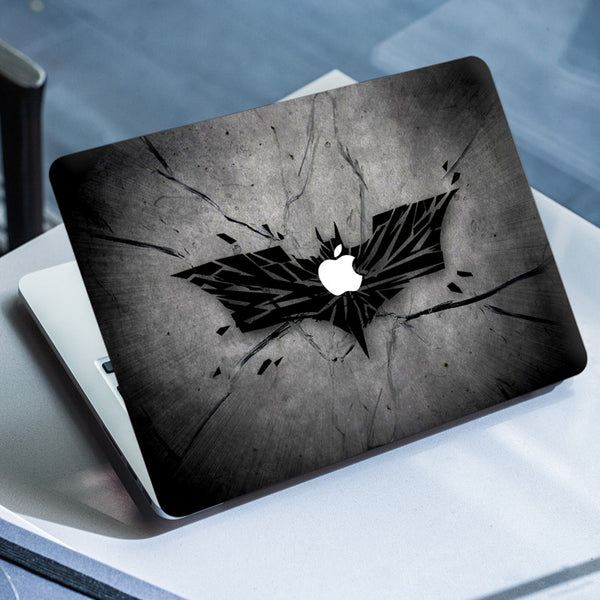 Laptop Skin for Apple MacBook - Batman Black - SkinsLegend