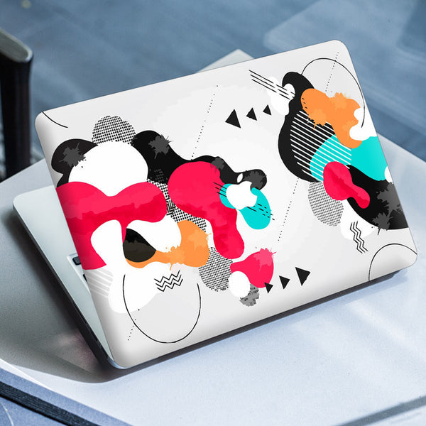 Laptop Skin for Apple MacBook - Cloud Abstract on White - SkinsLegend