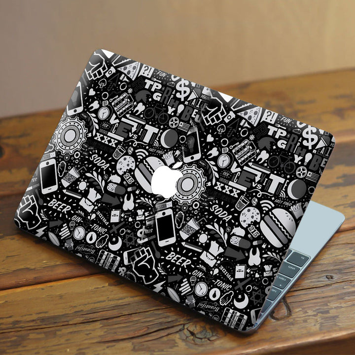 Laptop Skin for Apple MacBook - Fast Food Soda - SkinsLegend