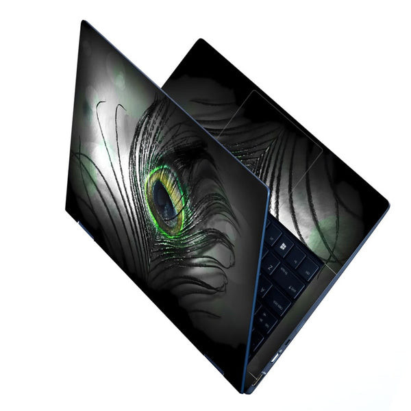 Laptop Skin - Black Feather