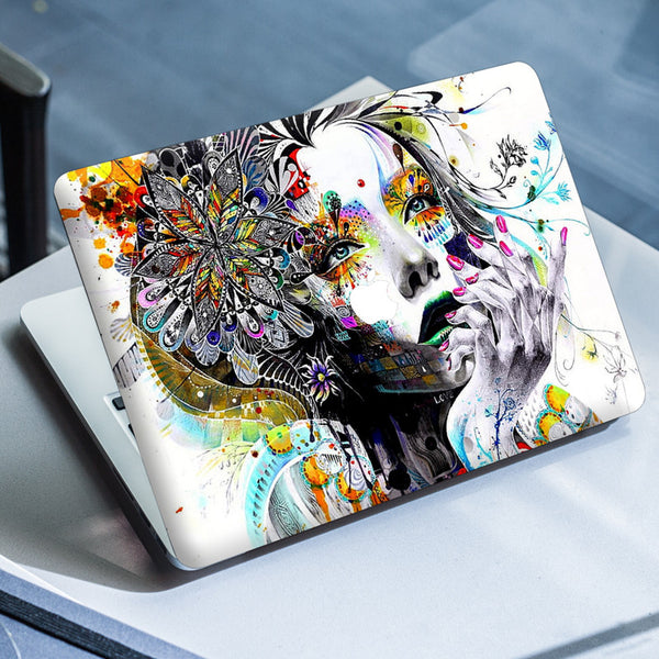 Laptop Skin for Apple MacBook - Girl Art - SkinsLegend