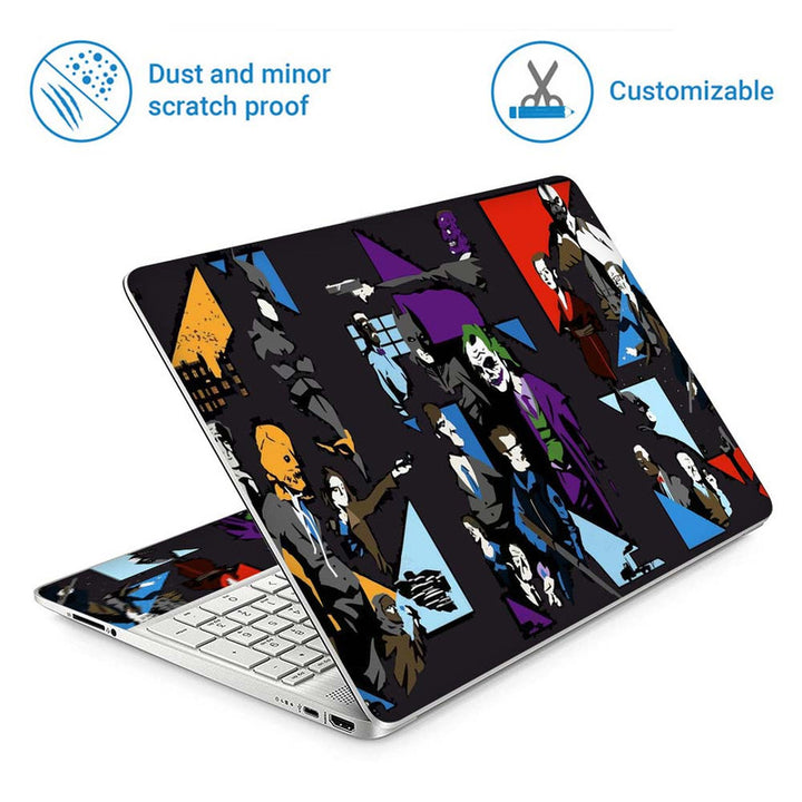 Full Panel Laptop Skin - Joker Batman Art