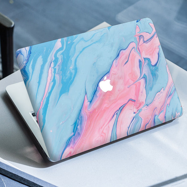 Laptop Skin for Apple MacBook - Light Megenta Blue - SkinsLegend
