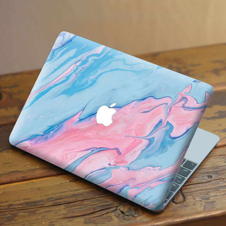 Laptop Skin for Apple MacBook - Light Megenta Blue - SkinsLegend