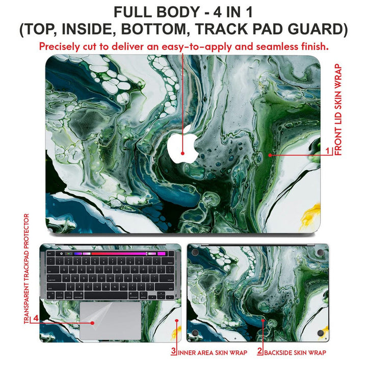Laptop Skin for Apple MacBook - Marble D032 - SkinsLegend